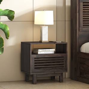 Cambry Solid Wood Bedside Table in American Walnut Finish-image-44