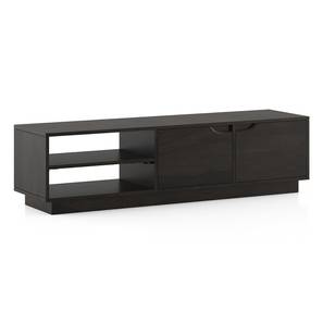Zephyr Solid Wood TV Unit in American Walnut Finish