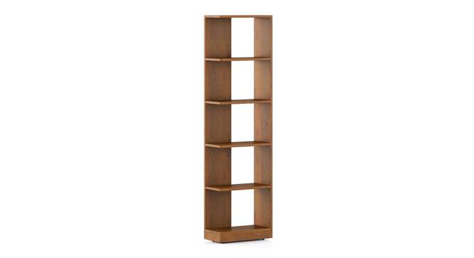 Paxton Solid Wood Bookshelf with 25 books capacity (American Walnut Finish) by Urban Ladder - - 