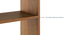 Paxton Solid Wood Bookshelf with 25 books capacity (American Walnut Finish) by Urban Ladder - - 