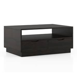 urban ladder Zephyr Rectangular Solid Wood Coffee Table in American Walnut Finish-picture-14