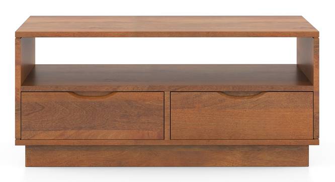 Zephyr Storage Coffee table (Amber Walnut Finish) by Urban Ladder - - 