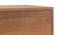 Zephyr Bedside Table Finish - Amber Walnut, (Metal Channel) (Amber Walnut Finish) by Urban Ladder - - 1002168