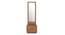 Zephyr Dresser with Mirror -Finish- Amber Walnut metal channel (Amber Walnut Finish) by Urban Ladder - - 