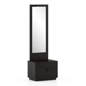 Dressers Mirrors In Faridabad Design Zephyr Solid Wood Dressing Table in American Walnut Finish