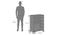 Madden Shoe Cabinet - Finish- American Walnut (Amber Walnut Finish) by Urban Ladder - - 