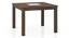 Brighton XL 6 Seater Dining Table, Amber Walnut with set of 6 Fabio Dining Chair (Matty Olive, Danish Walnut Finish, 6 No of Chairs, 6 Table Seating Capacity) by Urban Ladder - - 