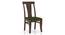 Brighton XL 6 Seater Dining Table with Fabio Dining Chairs Set (Matty Olive, Danish Walnut Finish, 6 No of Chairs, 6 Table Seating Capacity) by Urban Ladder - - 1002357