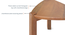 Clapton nested table- Set of 3- Finish- Amber Walnut (Amber Walnut Finish) by Urban Ladder - - 
