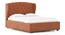 Holmebrook Upholstered Storage Bed (Queen Bed Size, Tan Leatherette) by Urban Ladder - - 