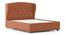 Holmebrook Upholstered Storage Bed (Queen Bed Size, Tan Leatherette) by Urban Ladder - - 