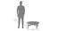 Cayman Glasstop Coffee Table Finish Danish Walnut (Teak Finish) by Urban Ladder - Dimension - 1002470