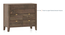 Toledo Solid Wood Chest of 6 Drawers In Danish Walnut Finish (Danish Walnut Finish) by Urban Ladder - - 