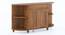 Ramore Sideboard - Finish- Amber Walnut -Metal Channel (Amber Walnut Finish) by Urban Ladder - Side View - 