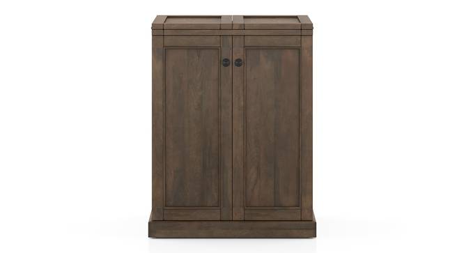 Caledonia BarUnit, Finish - Honey (Danish Walnut Finish) by Urban Ladder - Storage Image - 
