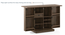 Caledonia BarUnit, Finish - Honey (Danish Walnut Finish) by Urban Ladder - - 