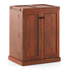 Bar Cabinet Design Caledonia Solid Wood Bar Cabinet in Honey Finish