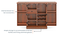 Caledonia BarUnit, Finish - Honey (Honey Finish) by Urban Ladder - Top Image - 1002590