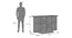 Caledonia BarUnit, Finish - Honey (Danish Walnut Finish) by Urban Ladder - - 