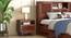 Cambry Solid Wood Bedside Table In American Walnut Finish (HONEY Finish) by Urban Ladder - - 