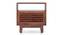 Cambry Solid Wood Bedside Table In American Walnut Finish (HONEY Finish) by Urban Ladder - - 