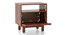Cambry Solid Wood Bedside Table In American Walnut Finish (HONEY Finish) by Urban Ladder - - 