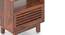 Cambry Solid Wood Bedside Table In American Walnut Finish (HONEY Finish) by Urban Ladder - - 
