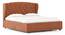 Holmebrook Upholstered Storage Bed (King Bed Size, Tan Leatherette) by Urban Ladder - Storage Image - 