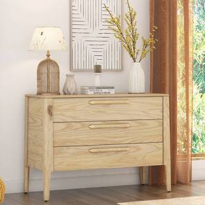 Deals On Chest Of Drawers Design Faye Solid Wood Chest of Drawers in Natural White Ash Finish