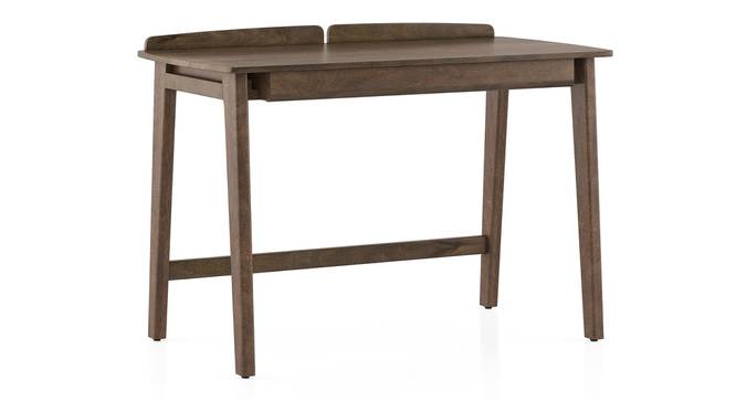 Larsson Study Table Finish - Danish Walnut -Metal Channel (Danish Walnut Finish) by Urban Ladder - - 