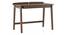 Larsson Study Table Finish - Danish Walnut -Metal Channel (Danish Walnut Finish) by Urban Ladder - - 