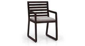 Multipurpose Study Chair Design Hawley Study Chair (Mahogany Finish, Macadamia Brown)