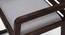 Hawley Study Chair (Mahogany Finish, Macadamia Brown) by Urban Ladder - Storage Image - 