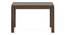 Atlas Crest Solid Wood 4 Seater Dining Table In Honey Finish (Four Seater, Danish Walnut Finish) by Urban Ladder - Storage Image - 