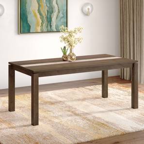 Terra Dining Room Collection Design Atlas Crest 6 Seater Danish Walnut Dining Table