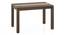 Atlas Crest Storage Solid Wood 4 Seater Dining Table In Honey Finish (Four Seater, Danish Walnut Finish) by Urban Ladder - - 