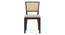 Atlas Solid Wood 4 Seater Dining Table With Reed Dining Chairs Set (Macadamia Brown Hopsack Weave, Danish Walnut Finish, 4 No of Chairs, 6 Table Seating Capacity) by Urban Ladder - - 