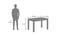 Atlas Solid Wood 4 Seater Dining Table With Reed Dining Chairs Set (Macadamia Brown Hopsack Weave, Danish Walnut Finish, 4 No of Chairs, 6 Table Seating Capacity) by Urban Ladder - - 