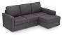 Apollo Sofa Set (Steel, Fabric Sofa Material, Regular Sofa Size, Soft Cushion Type, Sectional Sofa Type, Sectional Master Sofa Component) by Urban Ladder