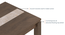 Atlas Crest Solid Wood 6 Seater Dining Table With Atlas Dining Chairs Set (Burnt Orange, Danish Walnut Finish, 6 No of Chairs, 6 Table Seating Capacity) by Urban Ladder - - 