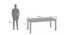 Atlas Crest Solid Wood 6 Seater Dining Table With Atlas Dining Chairs Set (Burnt Orange, Danish Walnut Finish, 6 No of Chairs, 6 Table Seating Capacity) by Urban Ladder - - 