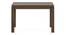 Atlas Crest Storage Solid Wood 4 Seater Dining Table With Atlas Dining Chairs (Burnt Orange, Danish Walnut Finish, 4 No of Chairs, 4 Table Seating Capacity) by Urban Ladder - - 1003419