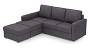 Apollo Sofa Set (Steel, Fabric Sofa Material, Regular Sofa Size, Soft Cushion Type, Sectional Sofa Type, Sectional Master Sofa Component) by Urban Ladder