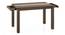 Atlas Crest Storage Solid Wood 4 Seater Dining Table With Atlas Dining Chairs Set (Avocado Green, Danish Walnut Finish, 4 No of Chairs, 4 Table Seating Capacity) by Urban Ladder - - 