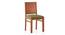 Atlas Crest Storage Solid Wood 6 Seater Dining Table In Honey Finish With Atlas Dining Chairs Set (Avocado Green, HONEY Finish, 6 No of Chairs, 6 Table Seating Capacity) by Urban Ladder - - 
