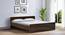 Marisol Non Storage Bed (Queen Bed Size, Columbian Walnut Finish) by Urban Ladder - - 