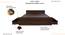 Mateo Storage Bed (Queen Bed Size, 2 Drawer Configuration, Drawer & Box Storage Type, Columbian Walnut Finish) by Urban Ladder - - 
