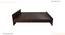 Marisol Non Storage Bed (Queen Bed Size, Columbian Walnut Finish) by Urban Ladder - - 