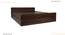 Mateo Storage Bed (Queen Bed Size, 4 Drawer Configuration, Drawer & Box Storage Type, Columbian Walnut Finish) by Urban Ladder - - 