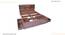 Merkel Engineered Wood Drawer Storage Bed (Queen Bed Size, Drawer Storage Type, Columbian Walnut Finish) by Urban Ladder - - 